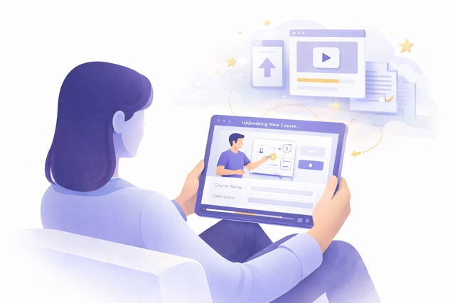 Upload & Translate Your Course
