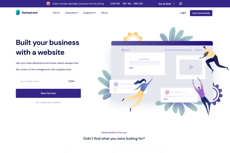 COvify Bootstrap CMS Template preview 3
