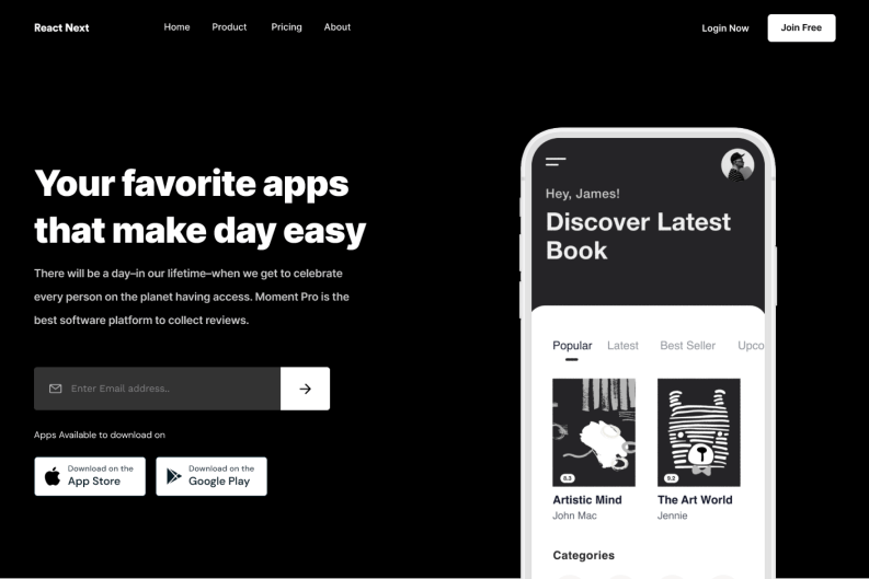 Petronic Tailwind Bootstrap Template preview 2