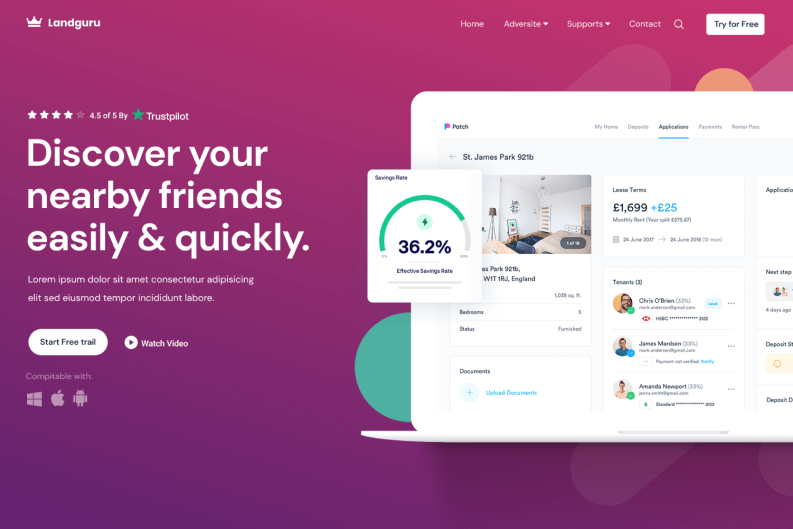 Sootify Laravel Wireframe Kits preview 3
