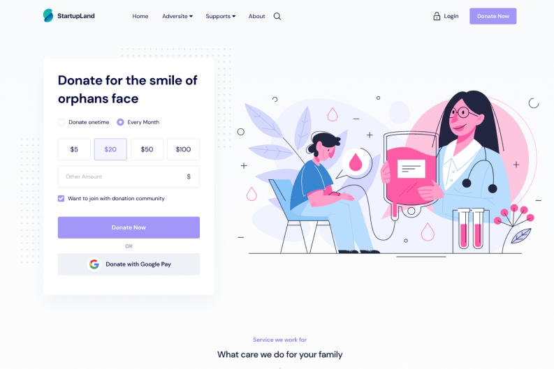 BdB Air Accomodattion WordPress Theme preview 3
