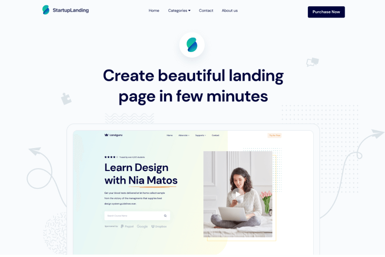 Temprador WooCommerce Landing Page Theme preview 4